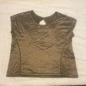 Metallic Lightweight Lululemon Top